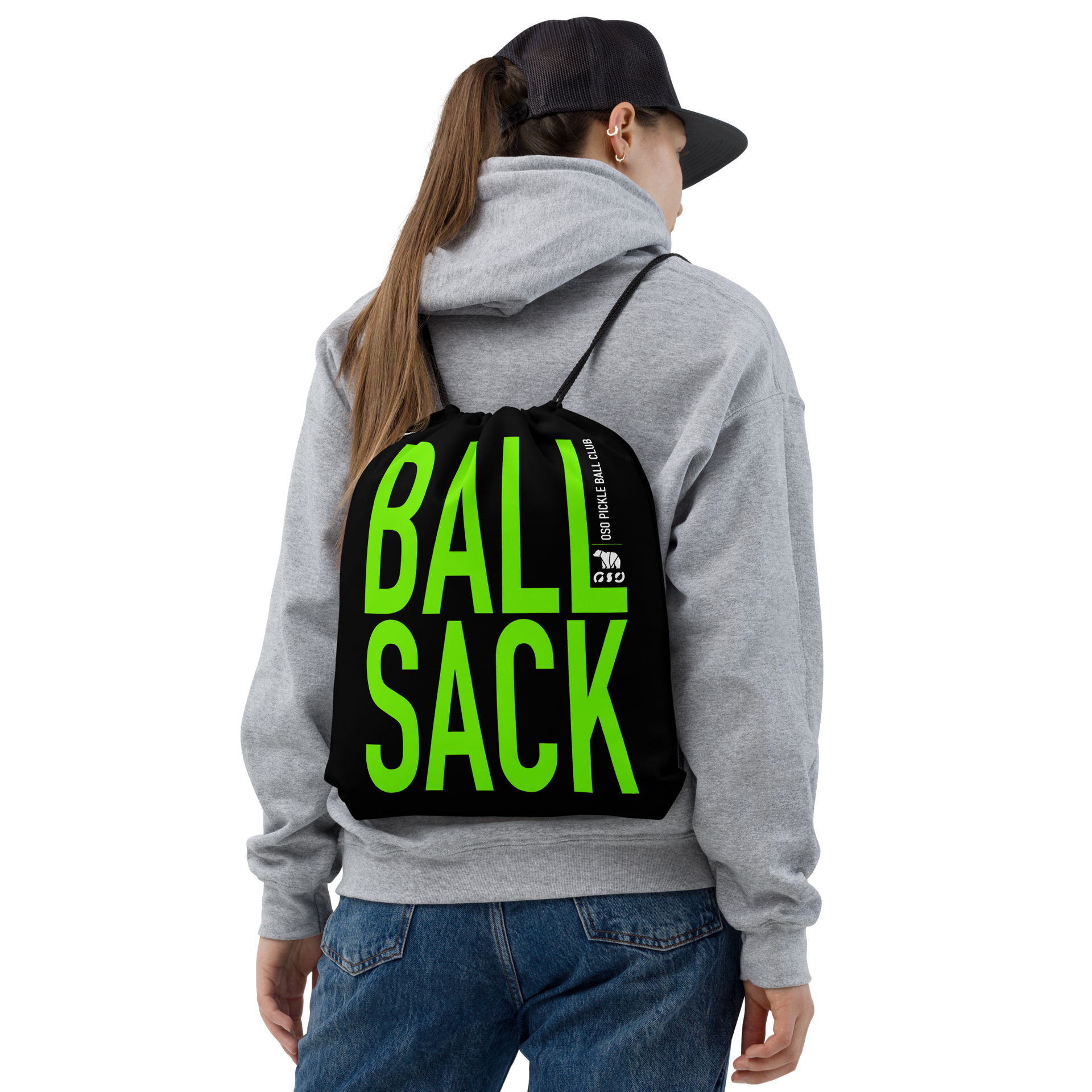 Drawstring bag – Oso Pickleball Drawstring bag – Oso Pickleball